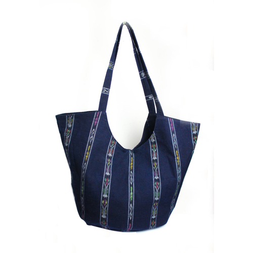 WHOLESALE  Lago Beach Bag Navy Blue