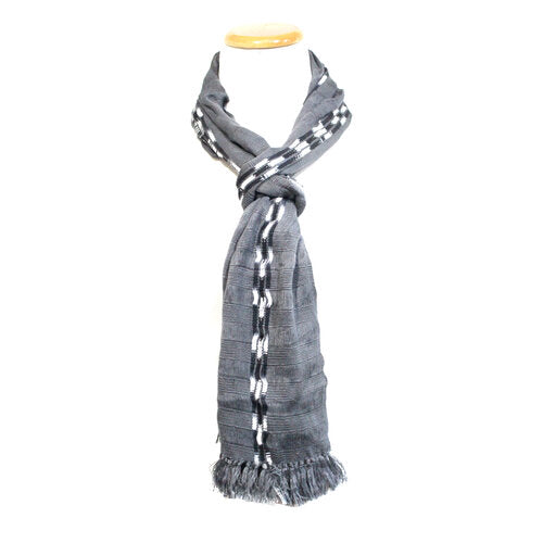 WHOLESALE Steel Ikat Scarf