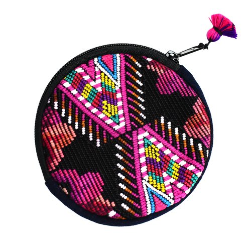 WHOLESALE Circular Huipil Coin Purse