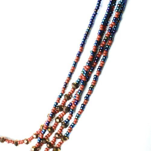 WHOLESALE Coastal Vibes Beaded Necklace