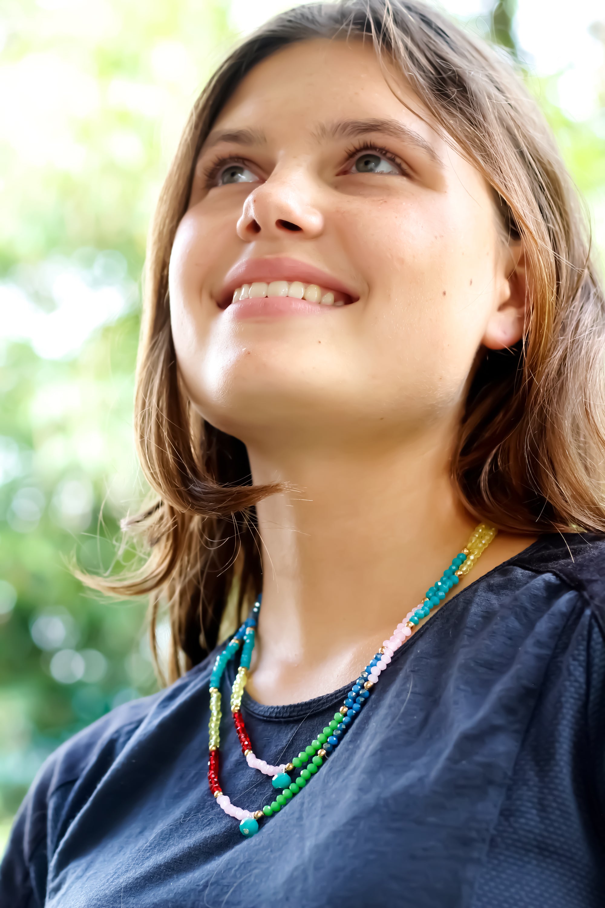 WHOLESALE Double Rainbow Necklace