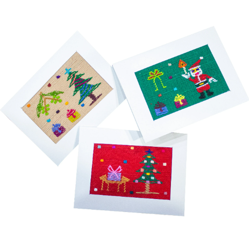 WHOLESALE Handwoven Christmas Cards