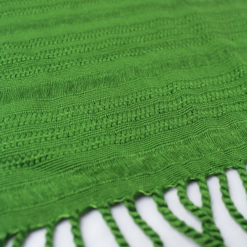 WHOLESALE Scarf with Stripes - Olive