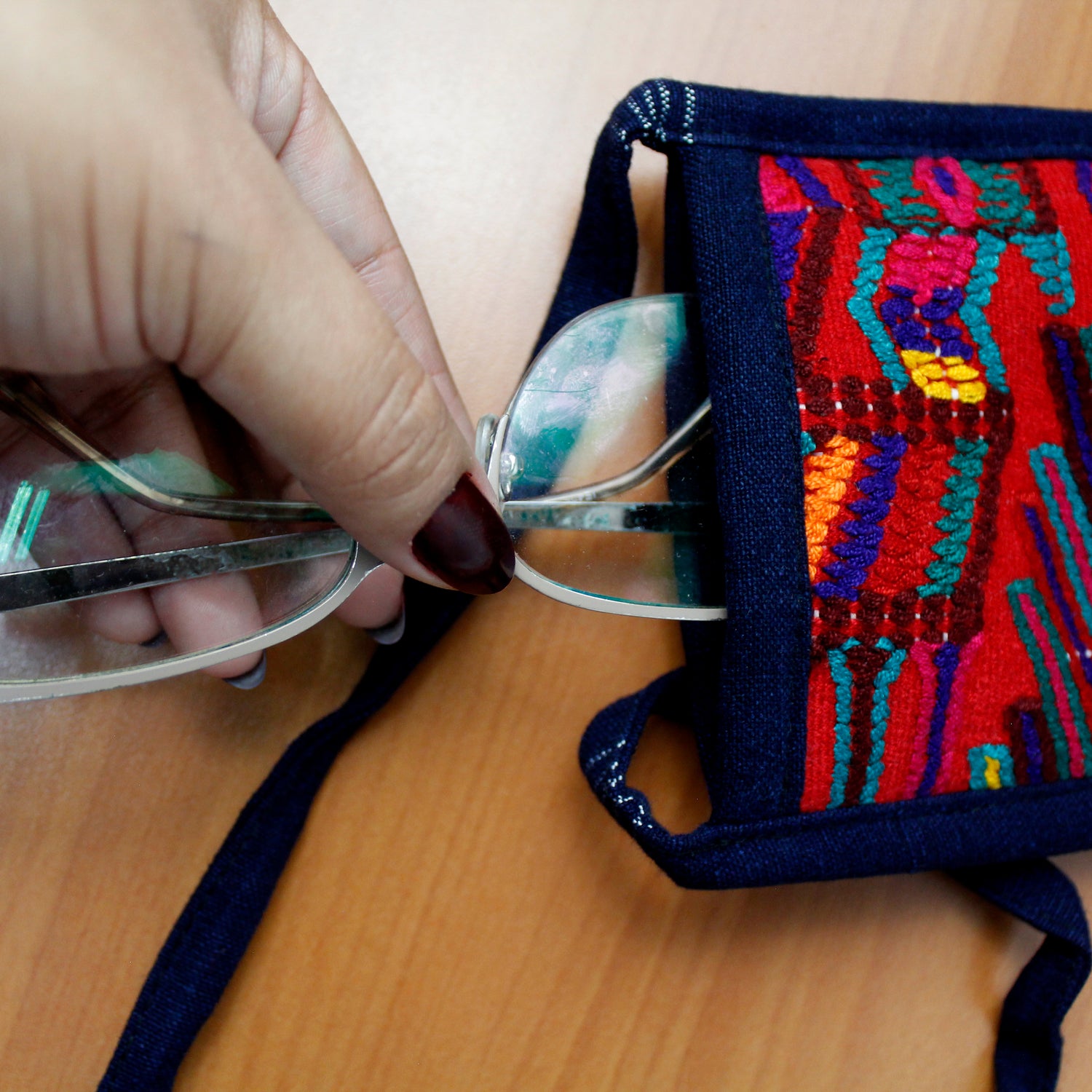 QUICK SHIPPING 📦📩 - Textile Eyeglass Case